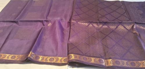 SOFT SILK SAREE WITH BLOUSE